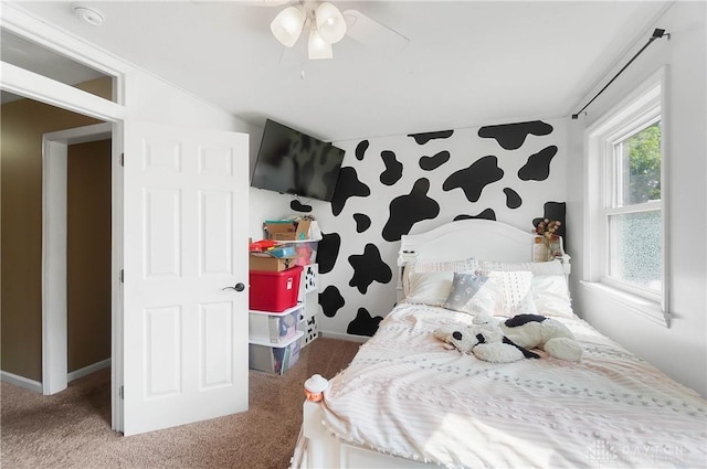 855 Quarry Rd, Silver Creek Twp, OH 45335 - bedroom featuring carpet flooring and ceiling fan
