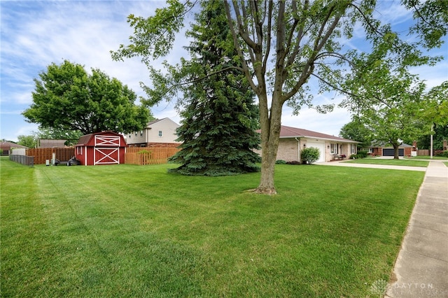 1396 Surrey Rd, Vandalia, OH 45377 - view of yard with an outbuilding and a barn