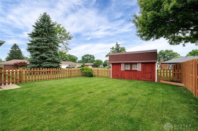 1396 Surrey Rd, Vandalia, OH 45377 - fenced backyard featuring a storage shed