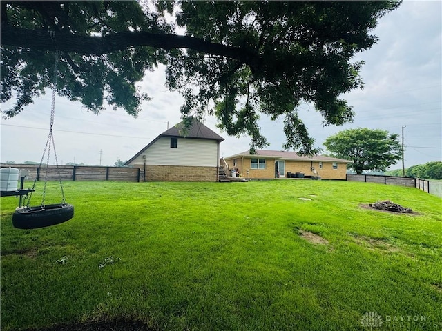 1637 Lammes Ln, New Carlisle, OH 45344 - view of fenced backyard