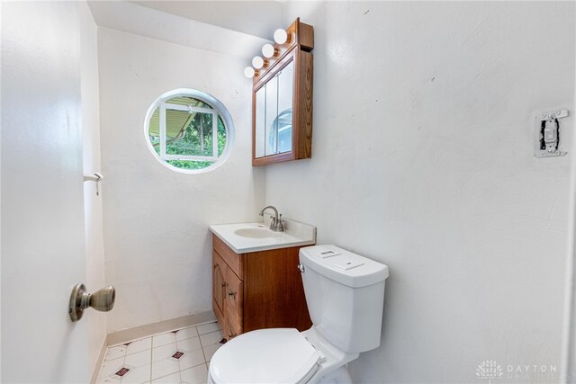 619 Storms Rd, Kettering, OH 45429 - half bath with vanity and toilet