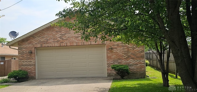 919 N Cherry St, Eaton, OH 45320 - garage featuring concrete driveway
