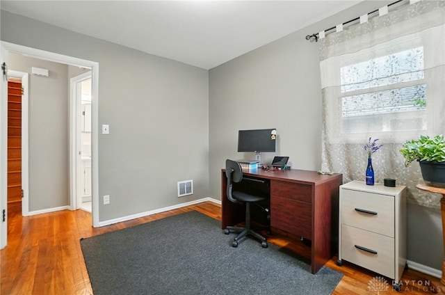 2540 Acorn Dr, Kettering, OH 45419 - home office featuring light wood-style floors