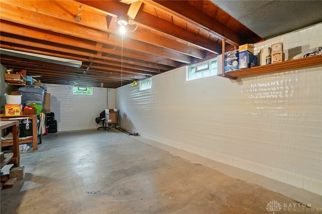 2540 Acorn Dr, Kettering, OH 45419 - view of basement