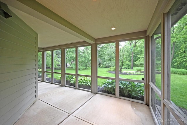1241 Wind Field Ct, Washington Twp, OH 45458 - view of unfurnished sunroom