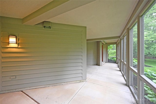 1241 Wind Field Ct, Washington Twp, OH 45458 - view of unfurnished sunroom