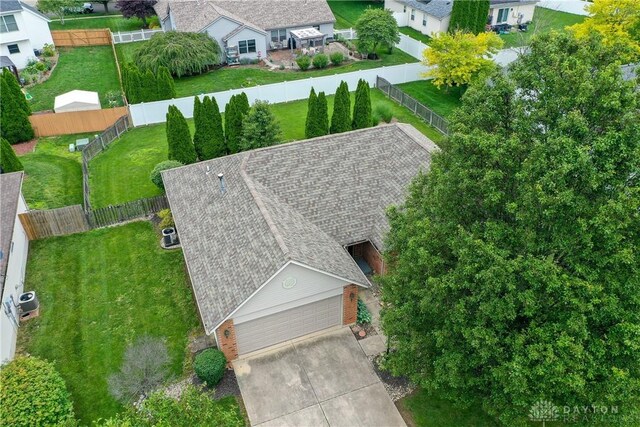 1360 Adamsmoor Dr, Waynesville, OH 45068 - view from above of property
