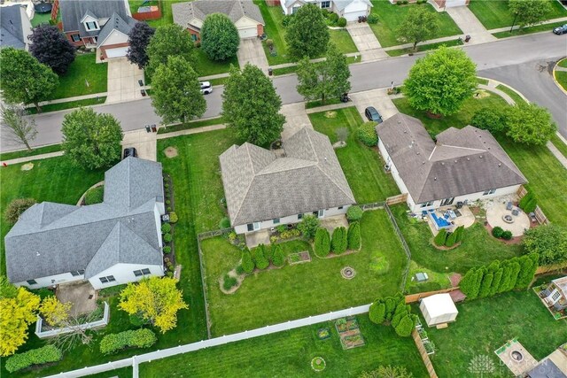 1360 Adamsmoor Dr, Waynesville, OH 45068 - aerial view of residential area