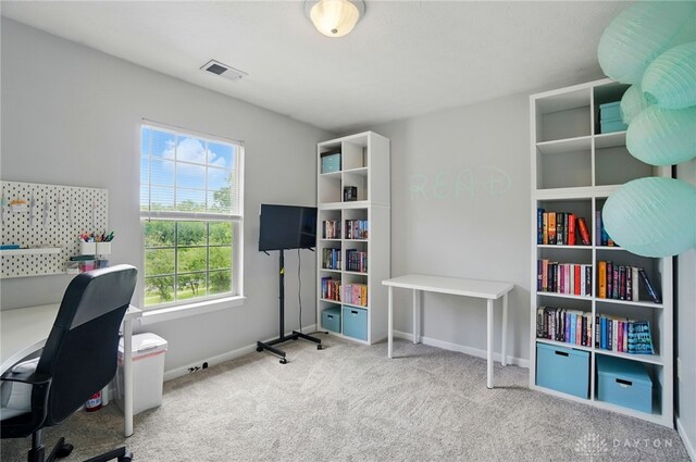 1510 Ash Ridge Ct, Vandalia, OH 45377 - carpeted office space featuring baseboards