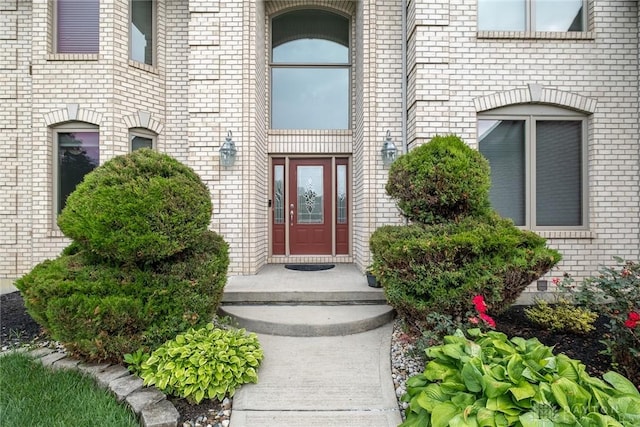 337 Yorkshire Ln, Beavercreek Twp, OH 45385 - entrance to property featuring brick siding