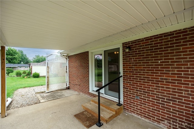 8866 Meadowlark Dr, Franklin, OH 45005 - view of patio / terrace featuring entry steps