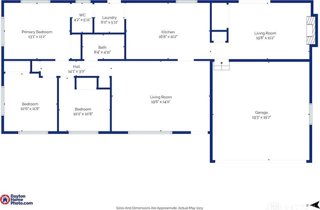 8866 Meadowlark Dr, Franklin, OH 45005 - view of home floor plan