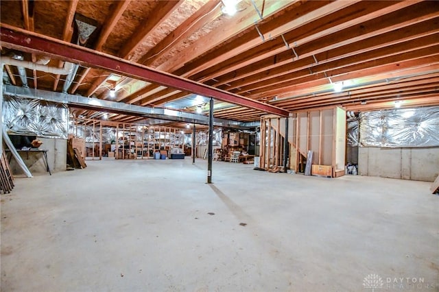 2690 Langtree Ln, Washington Twp, OH 45458 - view of unfinished basement