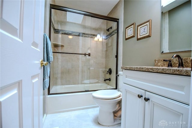 2690 Langtree Ln, Washington Twp, OH 45458 - full bathroom featuring vanity and enclosed tub / shower combo