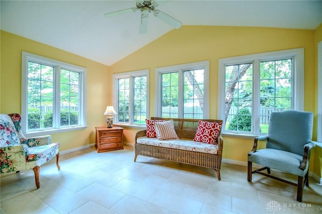 2690 Langtree Ln, Washington Twp, OH 45458 - sunroom featuring plenty of natural light and lofted ceiling