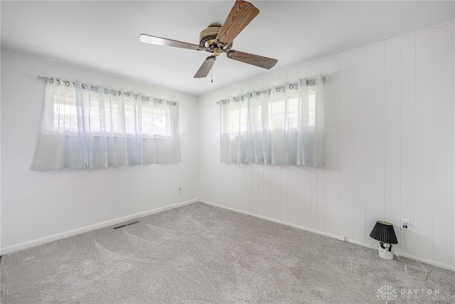4501 Hannaford St, Miami Twp, OH 45439 - carpeted empty room featuring ceiling fan and baseboards