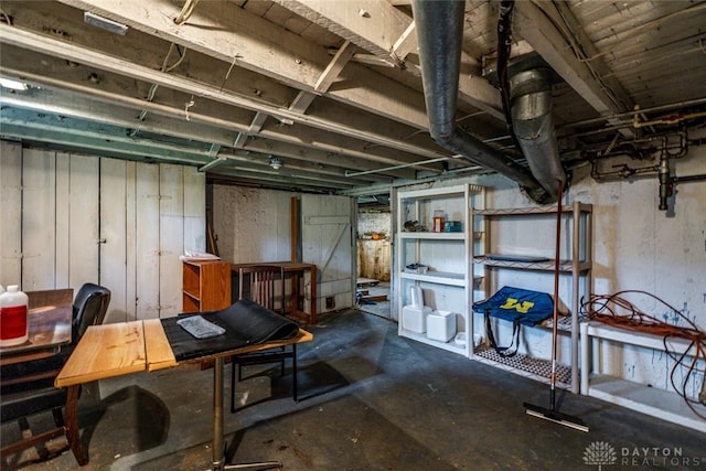 2311 S Dixie Dr, Kettering, OH 45409 - view of unfinished below grade area