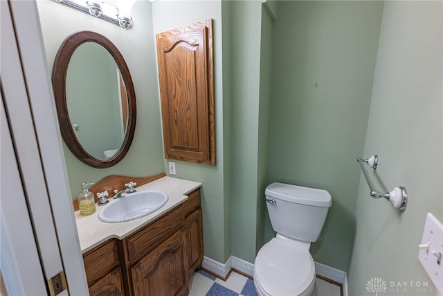 1919 Tait Circle Rd, Kettering, OH 45429 - bathroom with vanity and toilet