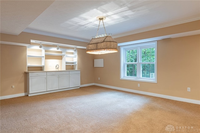 1919 Tait Circle Rd, Kettering, OH 45429 - empty room with light colored carpet and crown molding