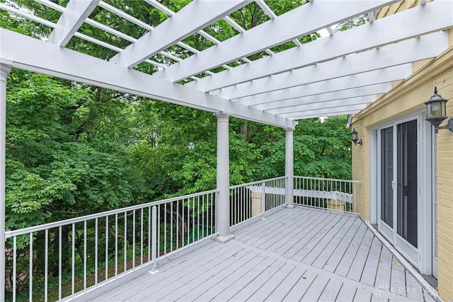 1919 Tait Circle Rd, Kettering, OH 45429 - deck with a pergola