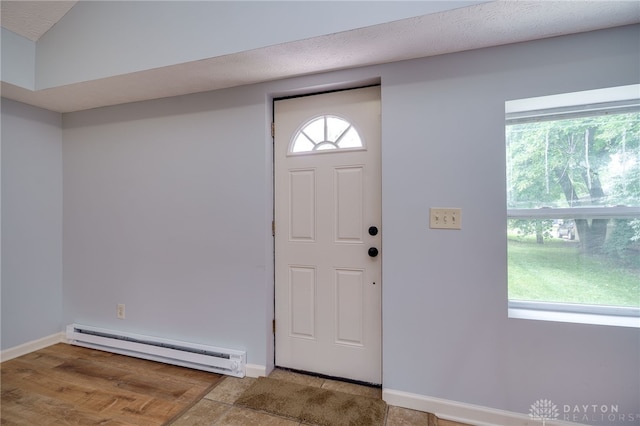 1717 Pershing Ave, Middletown, OH 45044 - entrance foyer featuring baseboard heating and baseboards