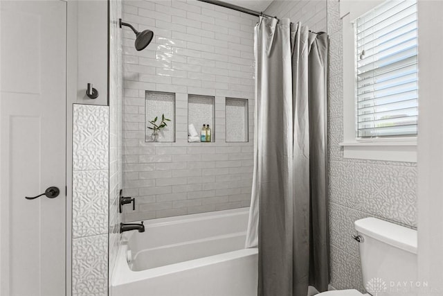 79 White Beech Ct, Springboro, OH 45066 - full bath with shower / tub combo and toilet