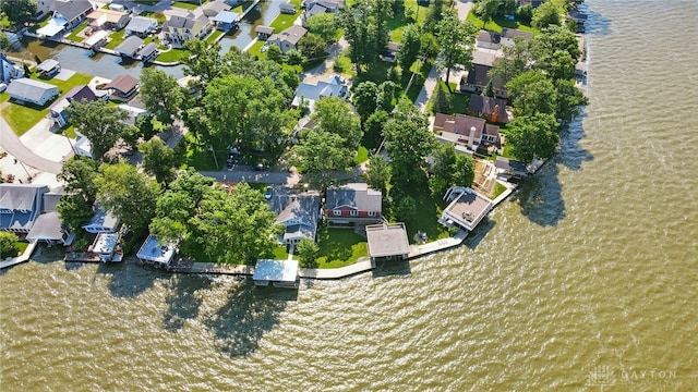 9113 Maple St, Huntsville, OH 43324 - aerial overview of property's location with nearby suburban area and a large body of water