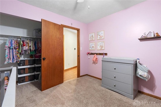 923 Lewis Creek Ct, Xenia, OH 45385 - bedroom with carpet and a closet