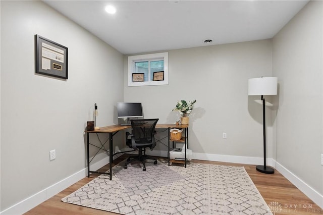 923 Lewis Creek Ct, Xenia, OH 45385 - office featuring wood finished floors
