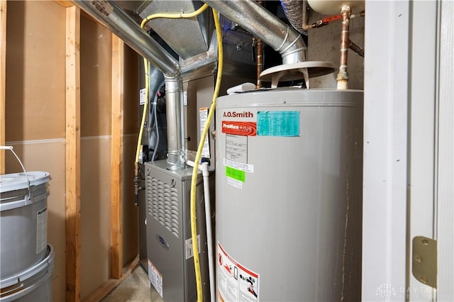 12052 Doe Run Ct, Springfield Twp, OH 45240 - utilities featuring gas water heater