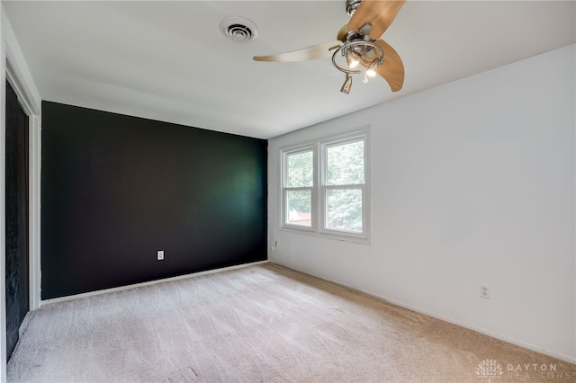 113 Marrett Farm Rd, Englewood, OH 45322 - carpeted spare room with ceiling fan