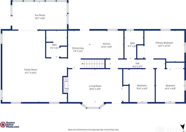 4675 Dearth Rd, Franklin Twp, OH 45005 - view of floor plan / room layout