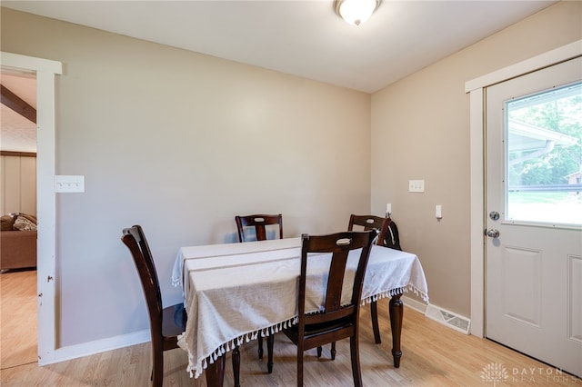 4675 Dearth Rd, Franklin Twp, OH 45005 - dining space with light wood-type flooring