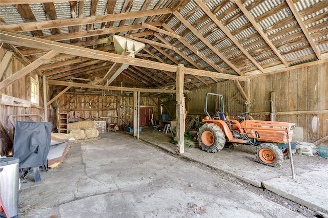 4675 Dearth Rd, Franklin Twp, OH 45005 - miscellaneous room featuring lofted ceiling
