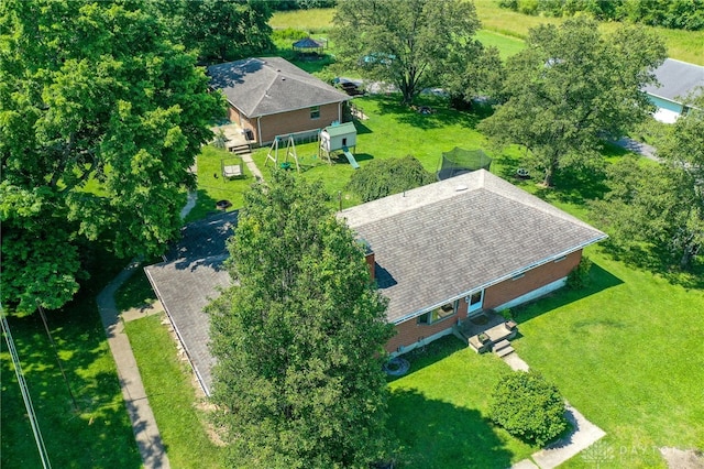 4675 Dearth Rd, Franklin Twp, OH 45005 - aerial view of property and surrounding area
