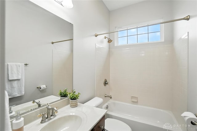 10101 Sawtry Ln, Washington Twp, OH 45458 - bathroom with vanity and shower / tub combination
