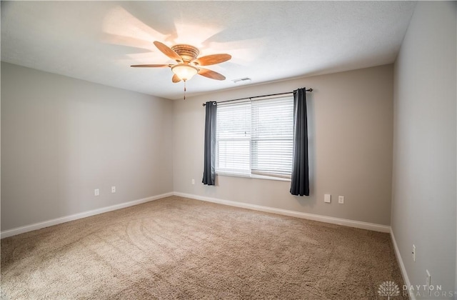 797 Waldsmith Way, Vandalia, OH 45377 - carpeted empty room featuring ceiling fan and baseboards