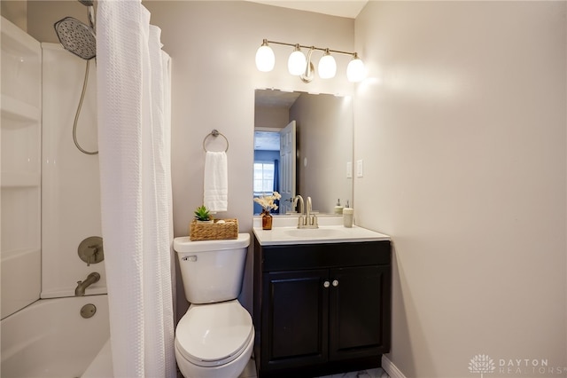 5587 Penn Ave, Riverside, OH 45432 - full bathroom with vanity and shower / tub combo