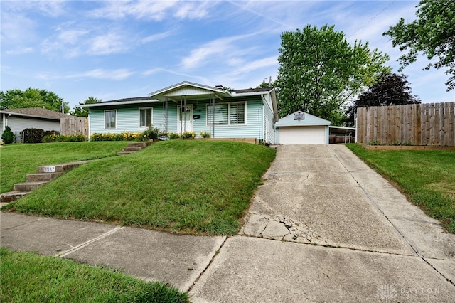 5587 Penn Ave, Riverside, OH 45432 - single story home featuring a garage and an outdoor structure