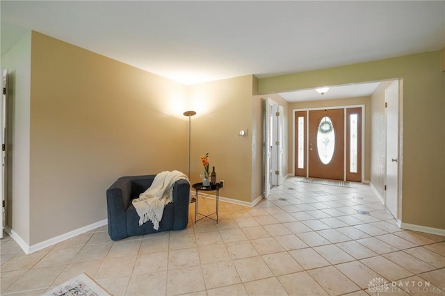 521 Park Ridge Dr, Centerville, OH 45459 - foyer entrance featuring baseboards and light tile patterned floors