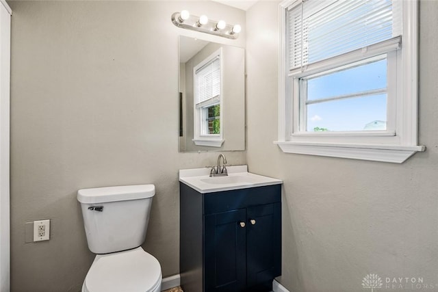 3878 State Route 49, Arcanum, OH 45304 - half bathroom featuring vanity and toilet