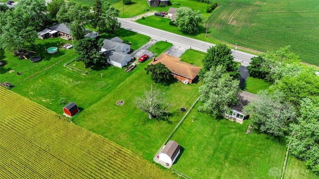 3878 State Route 49, Arcanum, OH 45304 - overview of rural landscape with farmland