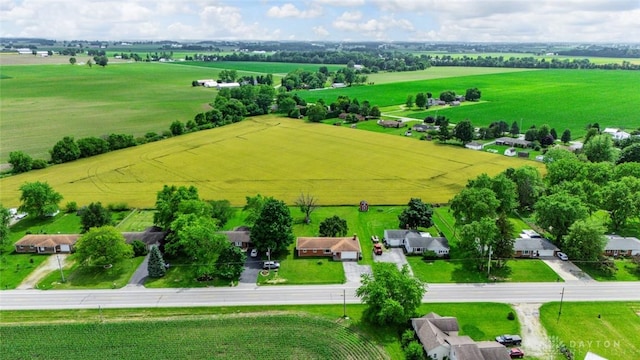 3878 State Route 49, Arcanum, OH 45304 - overview of rural landscape with agricultural land