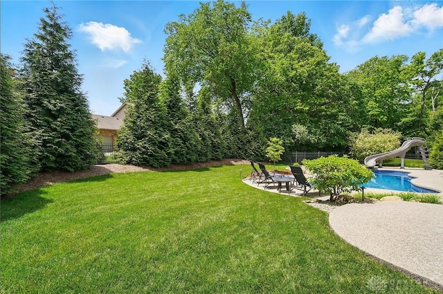 655 Devanshae Ct, Hamilton, OH 45013 - view of yard featuring a patio