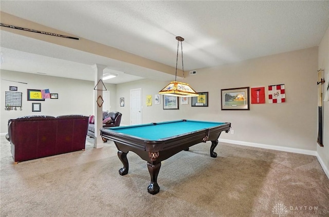 655 Devanshae Ct, Hamilton, OH 45013 - recreation room featuring carpet and billiards table