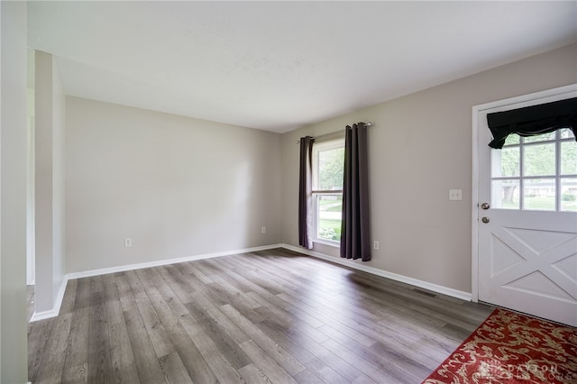 1919 Atkinson Dr, Xenia, OH 45385 - entryway with plenty of natural light and wood finished floors
