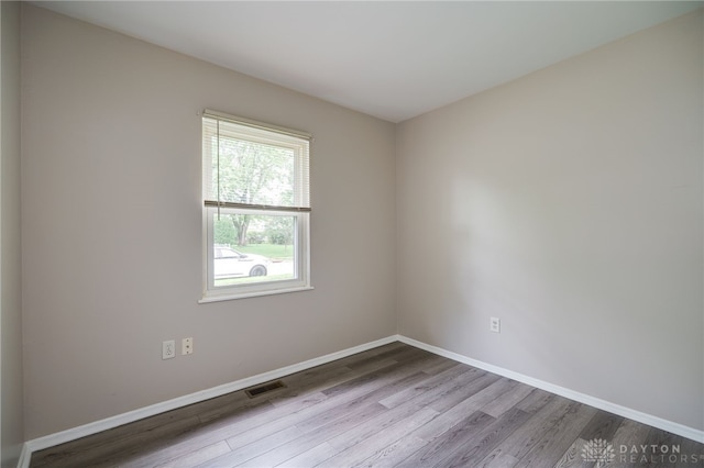 1919 Atkinson Dr, Xenia, OH 45385 - spare room featuring wood finished floors and baseboards