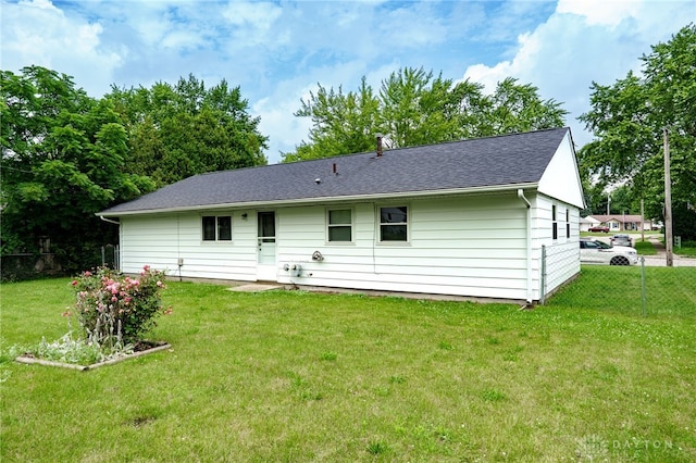 1919 Atkinson Dr, Xenia, OH 45385 - back of house featuring roof with shingles