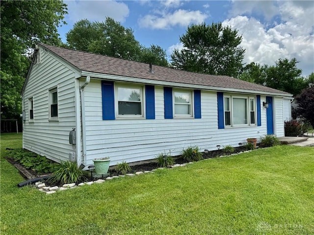 3626 Merwin 10 Mile Rd, Oh, OH 45245 - view of front of home featuring a front lawn and roof with shingles