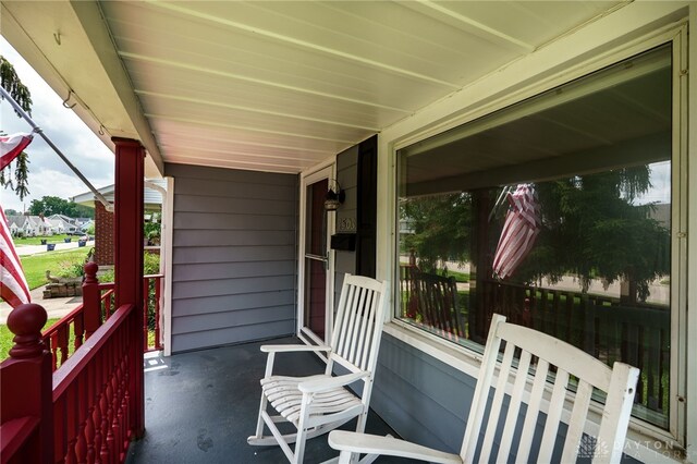 1603 Rosemont Blvd, Dayton, OH 45410 - view of covered porch